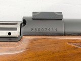 WEATHERBY	MARK V BOLT ACTION U.S. MANUFACTURED .257 WEATHERBY MAGNUM W/ SCOPE BASES 26" BARREL CHECKERED WOOD STOCK - 12 of 18