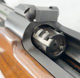 WEATHERBY	MARK V BOLT ACTION U.S. MANUFACTURED .257 WEATHERBY MAGNUM W/ SCOPE BASES 26" BARREL CHECKERED WOOD STOCK - 13 of 18