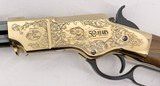 1860 HO11-BP50 BASS PRO 50TH ANNIVERSARY LEVER ACTION 13/50 MADE GOLD ENGRAVED ORIG BOX & PAPERS .44-40 WCF - 8 of 23