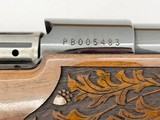 WEATHERBY MARK V LAZERMARK R/H BOLT ACTION U.S.A. 26" BBL ENGRAVED WOOD STOCK ORIG BOX & PAPERS .270 WBY MAG - 14 of 22