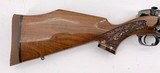 WEATHERBY MARK V LAZERMARK R/H BOLT ACTION U.S.A. 26" BBL ENGRAVED WOOD STOCK ORIG BOX & PAPERS .270 WBY MAG - 10 of 22