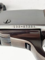 RUGER No.1 SINGLE SHOT RIFLE 26" BARREL BLUED WALNUT CHECKERED WOOD W/ RUGER RINGS TANG SAFETY RED PAD 6mm REM 1986 MFD - 17 of 18