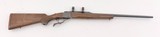 RUGER No.1 SINGLE SHOT RIFLE 26" BARREL BLUED WALNUT CHECKERED WOOD W/ RUGER RINGS TANG SAFETY RED PAD 6mm REM 1986 MFD - 2 of 18