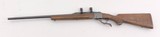 RUGER No.1 SINGLE SHOT RIFLE 26" BARREL BLUED WALNUT CHECKERED WOOD W/ RUGER RINGS TANG SAFETY RED PAD 6mm REM 1986 MFD - 1 of 18