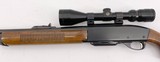 REMINGTON 742 WOODSMASTER SEMI AUTO RIFLE 22" BARREL NICHOLS 3-10X44 SCOPE .30-06 SPRG - 4 of 19