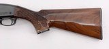 REMINGTON 742 WOODSMASTER DELUXE SEMI AUTO RIFLE 22" BARREL DELUXE CHECKERED WOOD NICE! .30-06 SPRG - 3 of 18