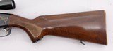 REMINGTON 742 WOODSMASTER SEMI AUTO RIFLE GOLD INLAY/ENGRAVED BEAR & DEER SCENE RECEIVER WEAVER K4 60-B SCOPE .30-06 SPRG - 3 of 21