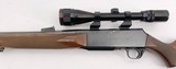 BELGIUM BROWNING BAR SEMI AUTO RIFLE 22" BARREL NO MAG SIMMONS 4x12 OPTIC 1986 MANUFACTURED CHECKERED WOOD .30-06 SPRG - 4 of 20