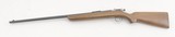 WINCHESTER MODEL 67 BOLT ACTION SINGLE SHOT RIFLE SMOOTH WOOD STOCK 27" BARREL .22 SHORT, LONG, & LONG RIFLE