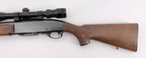 REMINGTON 742 WOODSMASTER SEMI AUTO 22" BARREL TASCO 3X9 SCOPE DELUXE CHECKERED WOOD .30-06 SPRG - 3 of 16
