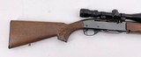 REMINGTON 742 WOODSMASTER SEMI AUTO 22" BARREL TASCO 3X9 SCOPE DELUXE CHECKERED WOOD .30-06 SPRG - 7 of 16