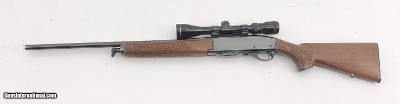 REMINGTON 742 WOODSMASTER SEMI AUTO 22" BARREL TASCO 3X9 SCOPE DELUXE CHECKERED WOOD .30-06 SPRG