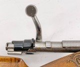 CUSTOM MAUSER FN BOLT ACTION BR*CS MADE BEAUTIFUL WOOD 7x57mm MAUSER CALIBER 22" BARREL W/ MOUNTS 1976 MFD - 13 of 21
