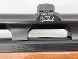 WEATHERBY MARK XXII SEMI AUTO MAGAZINE FEED 24" BARREL WEATHERBY 4X50 OPTIC W/ SLING NO MAG .22 LR MADE IN JAPAN - 6 of 18