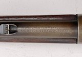 WINCHESTER MODEL 1903 SEMI AUTOMATIC 20" ROUND BARREL 1905 MANUFACTURED SMOOTH WOOD .22 WIN AUTO - 14 of 20