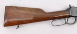 WINCHESTER MODEL 94 LEVER ACTION PRE-64 ACTION BUSHNELL E.E.R. 1.3X OPTIC 1953 MFD 20" BARREL SMOOTH WOOD
.30-30 WIN - 10 of 19