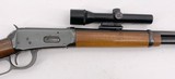 WINCHESTER MODEL 94 LEVER ACTION PRE-64 ACTION BUSHNELL E.E.R. 1.3X OPTIC 1953 MFD 20" BARREL SMOOTH WOOD
.30-30 WIN - 11 of 19