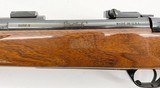 SCARCE WEATHERBY MARK V DELUXE R/H BOLT ACTION 26" BARREL GORGEOUS WOOD W/ ORIG BOX & PAPERS .340 WBY MAG - 8 of 23