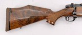 SCARCE WEATHERBY MARK V DELUXE R/H BOLT ACTION 26" BARREL GORGEOUS WOOD W/ ORIG BOX & PAPERS .340 WBY MAG - 10 of 23