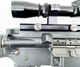 SCARCE COLT MATCH TARGET COMPETITION HBAR AR-15 SEMI AUTO 5.56 RIFLE 20" HEAVY BARREL LEUPOLD VARI-X IIc 3-9x40 1998 MFD - 14 of 25