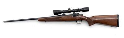 RARE BROWNING A-BOLT HUNTER BOLT ACTION RIFLE HIGH GLOSS WOOD 22" BARREL 1990 MFD .223 REM / 5.56 NATO 1 MAGAZINE