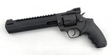 TAURUS RAGING HUNTER REVOLVER MATTE BLACK 8 3/8" PORTED BARREL ADJUSTABLE REAR SIGHT ORIG BOX & PAPERS .454 CASULL - 3 of 17