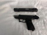 HK P9S Sport Group III kit includes standard and extended barrel with a compensator - Image 2 of 9