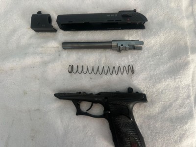 HK P9S Sport Group III kit includes standard and extended barrel with a compensator - Image 6 of 9