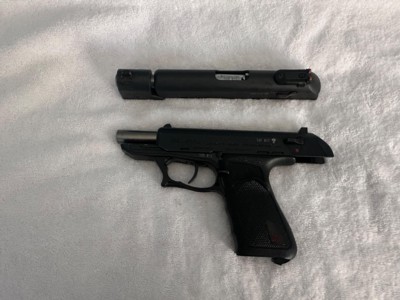HK P9S Sport Group III kit includes standard and extended barrel with a compensator - Image 2 of 9