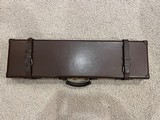 Nizzoli leather shotgun case