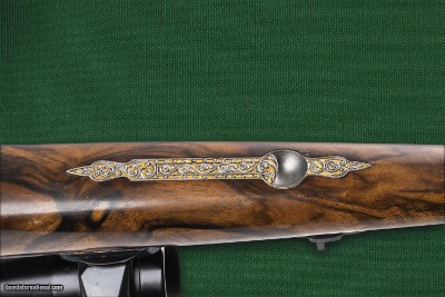 Peter Hofer, Ferlacher, caliber 7mm Remington Magnum, single-shot break-action rifle with double locking lugs and a Kersten lock, dating from 1992 - Image 11 of 14
