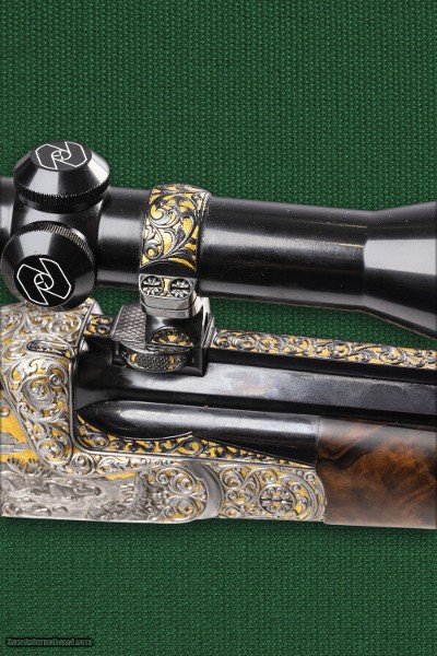 Peter Hofer, Ferlacher, caliber 7mm Remington Magnum, single-shot break-action rifle with double locking lugs and a Kersten lock, dating from 1992 - Image 9 of 14