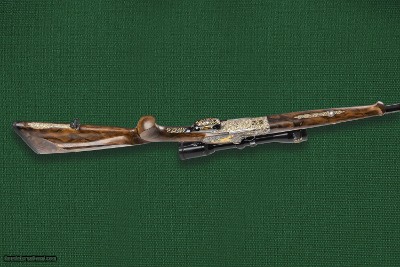 Peter Hofer, Ferlacher, caliber 7mm Remington Magnum, single-shot break-action rifle with double locking lugs and a Kersten lock, dating from 1992 - Image 8 of 14