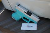 X-Werks Glock 26 G4 9mm Tiffany Blue Satin Alum - 1 of 4