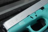 X-Werks Glock 26 9mm Tiffany Blue Satin Aluminum - 2 of 3