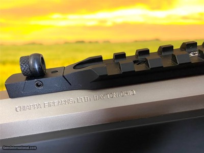 Chiappa 1886 Kodiak 45-70 Government Lever Action Rifle 18.5” Barrel Black Synthetic Stock / Brushed Stainless Steel - Image 12 of 13