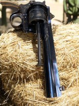 1850s Verney Carron Fres Belgium made 11mm Pinfire Revolver with Gold Inlay Engraving - 4 of 14