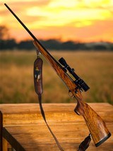1974 Weatherby .300 WBY Mag Deluxe Howa/Japanese made Rifle w/Weatherby Supreme Scope LH High Grade 90 percent