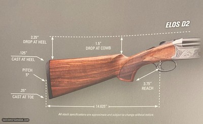 FABARM ELOS D2 O/U 12 Gauge Italian Hunting Shotgun - Image 9 of 19