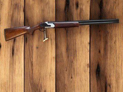 CZ WINGSHOOTER Elite 3" Two-Tone Chrome / Hand Engraved 12 Gauge O/U Shotgun