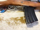 Ruger Mini 30 7.62x39mm Cal. 18.5in Stainless & American Walnut 