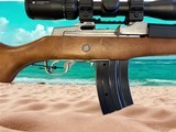 Ruger Mini 30 7.62x39mm Cal. 18.5in Stainless & American Walnut 