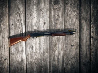 Mossberg 590A Retro Pump-Action Shotgun Chambered in 12Ga