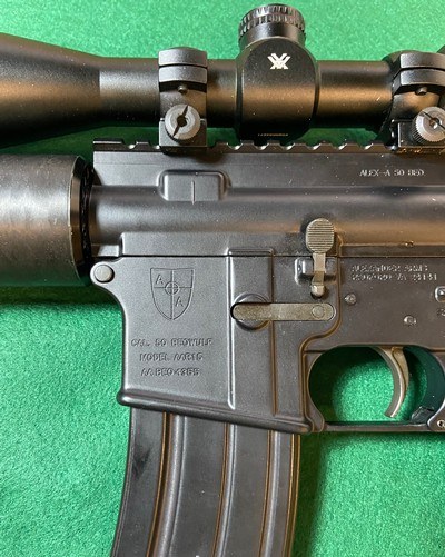The INCREDIBLE The INFAMOUS ALEXANDER ARMS AAR15 .50CAL 7+1 BEOWULF!! W/VORTEX CROSSFIRE II SCOPE - Image 12 of 12