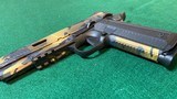 Nighthawk Custom Agent 2 Black and Gold Multicam 1911 Style Pistol Chambered in .45 ACP - Image 5 of 10