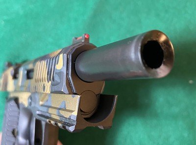 Nighthawk Custom Agent 2 Black and Gold Multicam 1911 Style Pistol Chambered in .45 ACP - Image 10 of 10
