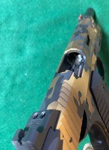 Nighthawk Custom Agent 2 Black and Gold Multicam 1911 Style Pistol Chambered in .45 ACP - Image 9 of 10