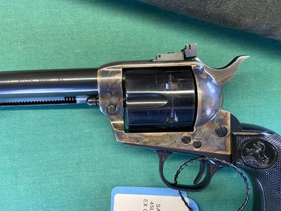 Colt Single Action Army Gen 3 Chambered in .45 LC W/ Extra .45 ACP Cylinder W/ Holster - Image 1 of 20
