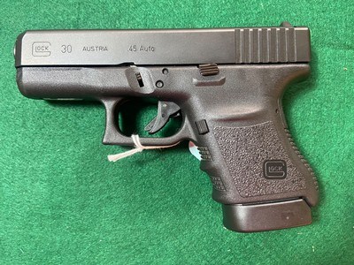 Glock 30 Pistol, Chambered in .45 ACP