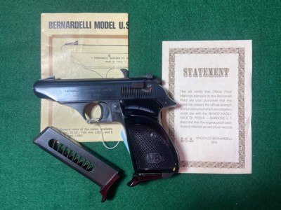 Italian Bernadelli Model 80 .380 Auto Pistol Pocket Gun - Image 1 of 11